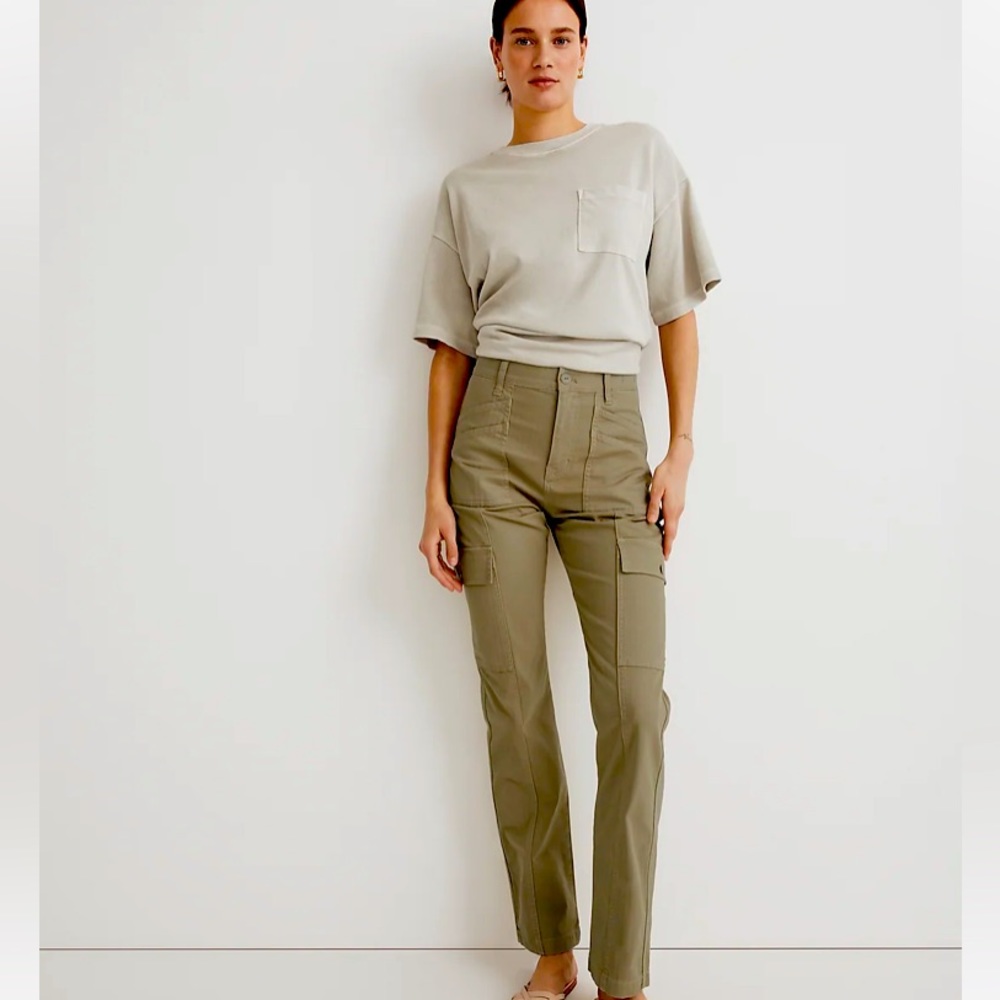 Madewell.  The Garment-Dyed '90s Straight Cargo Pant